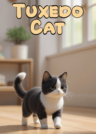 Naughty Tuxedo Cat VOL.4