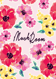 tropical flower mush room2