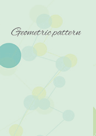Geometric pattern / green