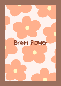 Bright Flower - Orange