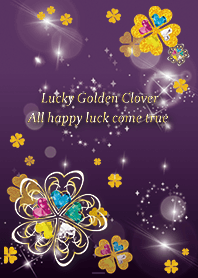 Purple / Fortune UP! Gorgeous Clover