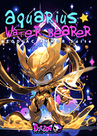 Aquarius Water Bearer Gold ARMOR Suit V2