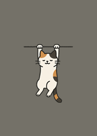 Hanging Cat|Cute Charcoal Calm#9