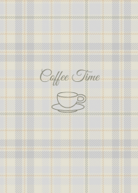 格子 格紋 咖啡 棕色