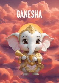 Cute Ganesha  Money & Rich Theme