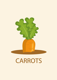 I love pulling carrots
