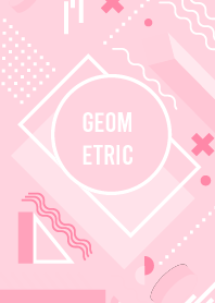 Geometric Pastel Pink 3