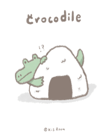 Crocodile Rice Balls
