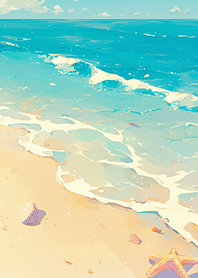 海邊與浪花