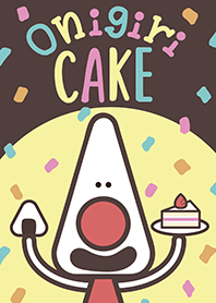 Onigiri cake kun theme