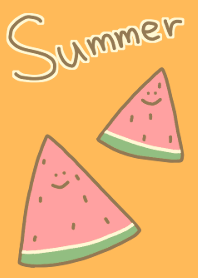 Watermelon lovers summer love cute kawai