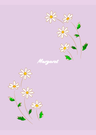daisy day on light purple
