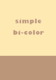 simple bi-colore
