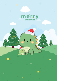 Chill Dino Christmas Day Sweet
