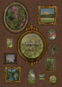 Wall deco antique picture