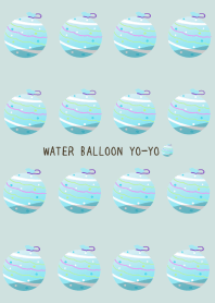 LIGHT BLUE WATER BALLOON YO-YOj-BEIGE