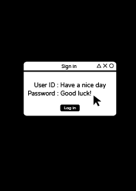 デスクトップアイコン-黒色