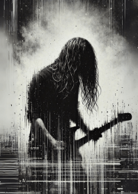 Grunge rock guitarist! Theme