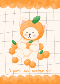 I am an orange cat
