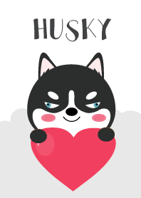 I,'m Lovely Siberian Husky Theme