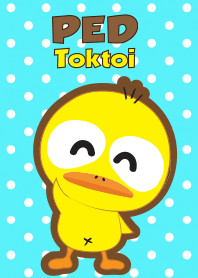 เป็ดต๊อกต๋อย ธีมสีฟ้าสดใส