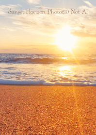 Sunset Horizon Photo210 Not AI
