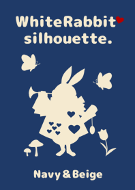 White Rabbit silhouette.