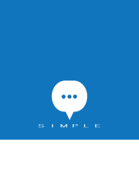 SIMPLE(white blue)V.1876b