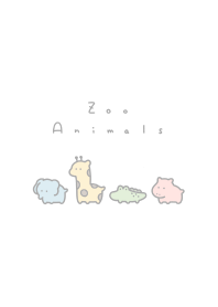 小動物園 / white pastel