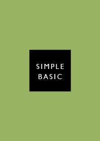 Simple&Basic Olive Green Black