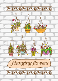 hanging flowers