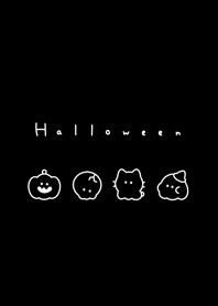 วันฮาโลวีน / black white