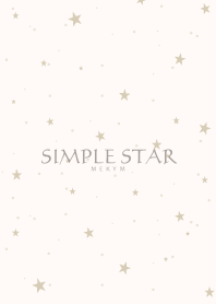 SIMPLE STAR -NATURAL BEIGE 2-