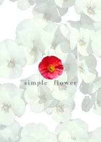 simple flower theme