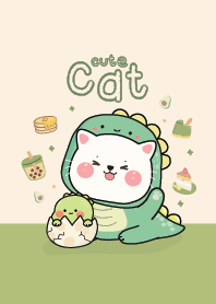 แมวไดโนน่ารัก : กรีนเลิฟ