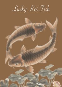 คราฟมงคลคู่รักสีน้ำตาล