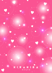 K I R A K I R A -Vivid Pink HEART-