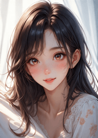 Comfortable sunny day - cute girl 9f01