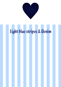 Light blue stripes & Denim