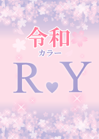 R&Y-Attract luck-Reiwa color-Initial