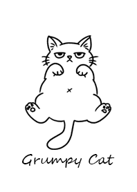 Grumpy Cat: Belly-Up(White)#6