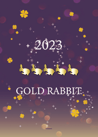 Purple : 2023 Gold Rabbit