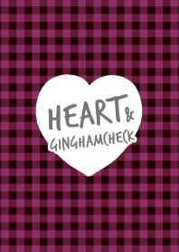 HEART GINGHAM CHECK THEME .181