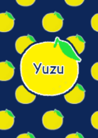 ゆず／紺色