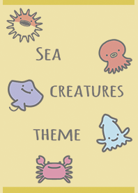 สีเหลือง : สัตว์ทะเล