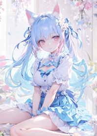 水藍色女神