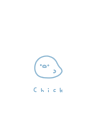 Chick / white aqua.