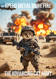 The advancing cat army 62