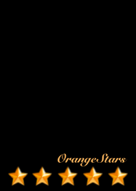 Shining Orange Stars No.1