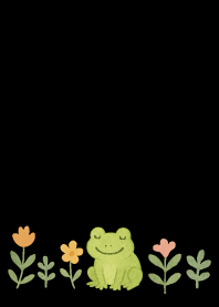 Frogs heal01 on black